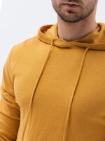 Men's sweater E187 - mustard