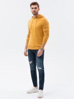 Men's sweater E187 - mustard