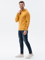 Men's sweater E187 - mustard