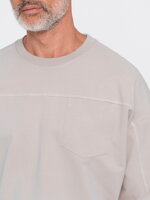 Men's sweatshirt - light grey B1277