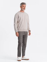 Men's sweatshirt - light grey B1277