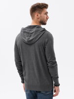 Men's hoodie - V1 dark grey B1532
