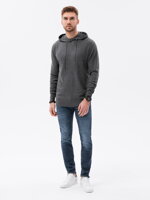 Men's hoodie - V1 dark grey B1532