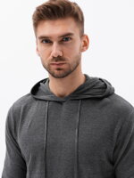 Men's hoodie - V1 dark grey B1532