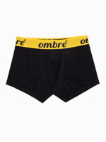 Men's underpants - black-yellow U283