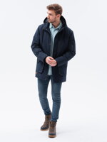 Men's winter jacket C460 - navy