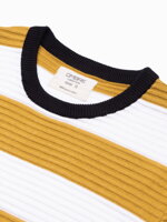 Men's sweater E189 - mustard