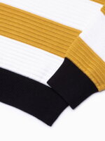 Men's sweater E189 - mustard