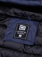Men's quilted vest V53 - dark blue