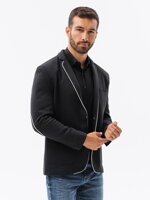 Elegant men's blazer M81 - black