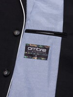 Elegant men's blazer M81 - black