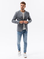Pánske elegantné sako M84 - šedé