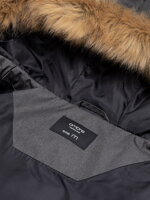 Men's winter jacket - dark grey C547