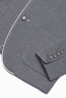 Elegant men's blazer M81 - grey