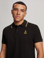 Men's polo shirt DKR P VIP III S1812 - black