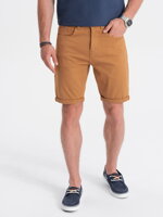 Men's casual shorts W303 - camel
