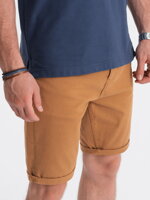 Men's casual shorts W303 - camel