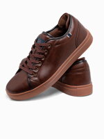 Men's ankle shoes - brown T419