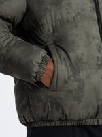 Men's winter jacket C529 - khaki