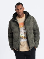 Men's winter jacket C529 - khaki
