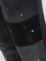 Men's jeans SKINNY FIT - black P1063