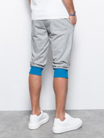 Men's sweatshorts - grey/blue V5 P29