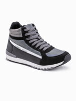Men's casual sneakers T358 - grey
