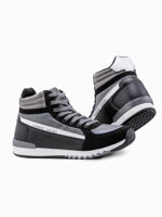Men's casual sneakers T358 - grey