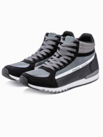 Men's casual sneakers T358 - grey