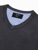 Men's sweater E191 - dark grey