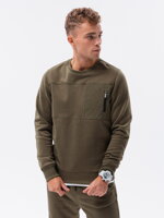 Men's set sweatshirt + pants - olive Z53