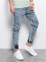 Men's joggers P1027 - light blue