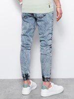 Men's joggers P1027 - light blue