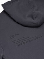 Men's zip-up sweatshirt - V1 dark grey B1423