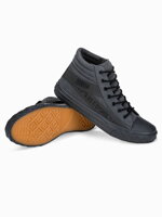 Men's ankle shoes T357 - dark grey