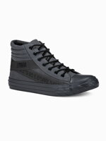 Men's ankle shoes T357 - dark grey