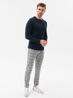 Men's sweater E177 - navy