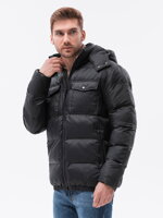 Men's winter jacket  C518- black