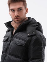 Men's winter jacket  C518- black