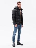 Men's winter jacket  C518- black