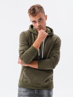 Men's hooded sweatshirt B979 - olive