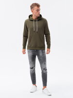 Men's hooded sweatshirt B979 - olive
