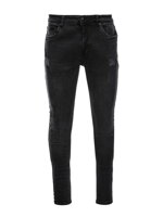 Men's jeans SKINNY FIT - black P1060