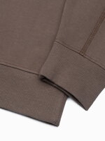 Men's sweatshirt - dark brown B1277