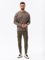 Men's sweatshirt - dark brown B1277