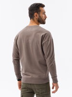Men's sweatshirt - dark brown B1277