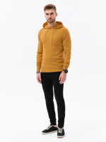 Men's hoodie - V4 mustard B1532