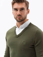 Men's sweater - V5 olive E120