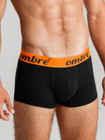Men's underpants - black-orange U283
