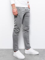 Men's sweatpants P866 - grey/melange